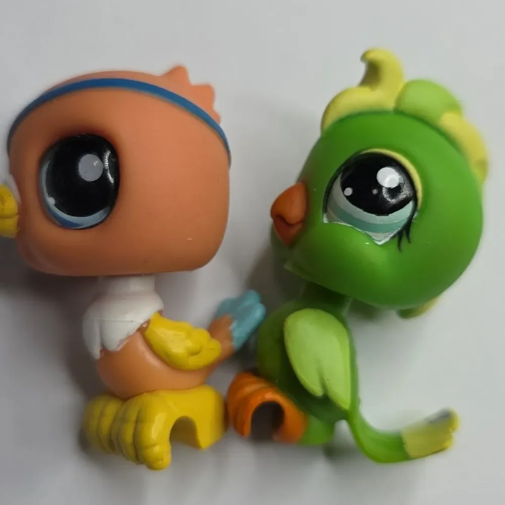 LPS Birds Of A Feather Flock 2gether LPS Parrot Toys